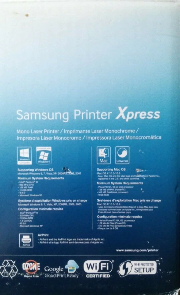 Brand New Samsung Xpress SL-M2830DW Monochrome laser Printer  - Image 2 of 4
