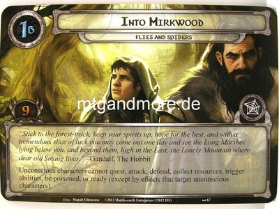 Lord of the Rings LCG  - 1x Into Mirkwood  #067 - On the Doorstep