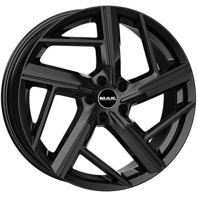 ALLOY WHEEL MAK QVATTRO FOR AUDI A6 8X18 5X112 GLOSS BLACK OAE