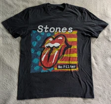 THE ROLLING STONES 2019 No Filter Concert Tour T-Shirt Adult Medium