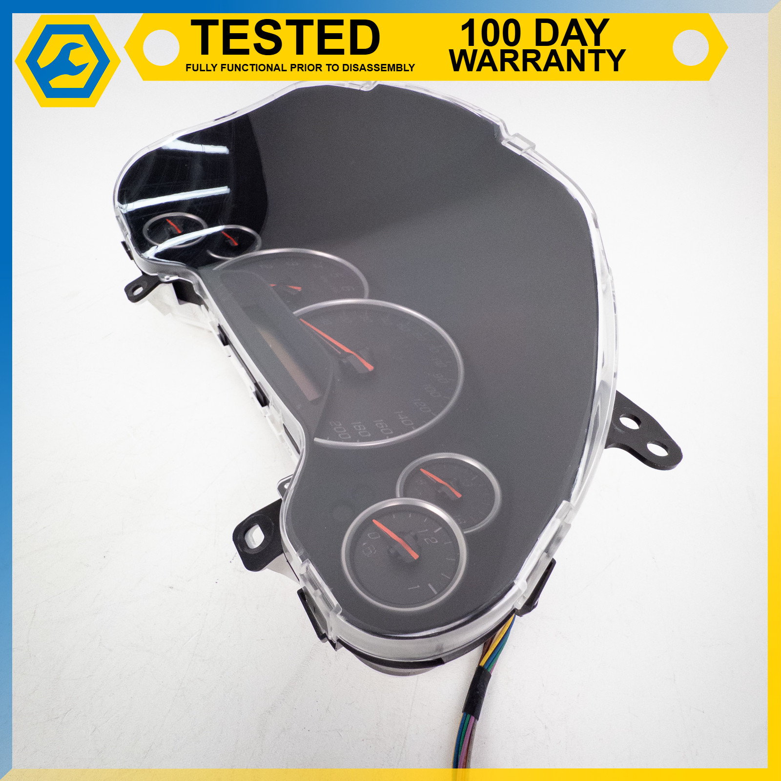05-13 CHEVROLET CORVETTE C6 INSTRUMENT GAUGE CLUSTER ASSEMBLY SPEEDOMETER OEM