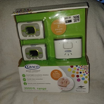Graco Direct Connect Digital Baby Monitor Crystal Clear Connection New Open Box