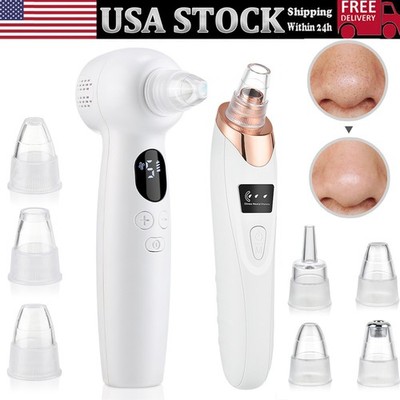 Rechargeable Electric Blackhead Remover 3/5 Adjustable Suction Pore Cleansing