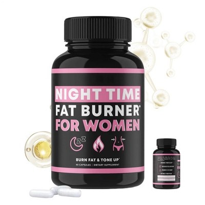 1-3 package 60 Capsules Weight Loss Night Time Fat Burner Supplement For Wome...