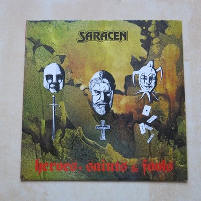SARACEN Heroes, Saints & Fools UK vinyl LP Nucleus Records 1981 Ex/M