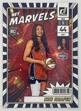 2025 Panini Donruss WNBA Kiki Iriafen #16 Net Marvels RC Mystics