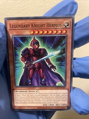 Legendary Knight Hermos LEDD-ENA09 Legendary Dragon Decks Unlimited Edition