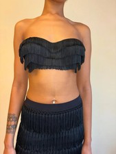80s Helen Storey Fringe Bandeau
