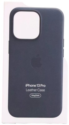 Genuine Apple iPhone 13 Pro Leather Case MagSafe Midnight