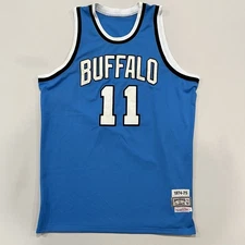 Bob McAdoo Buffalo Braves Hardwood Classic Mitchell & Ness Jersey 52