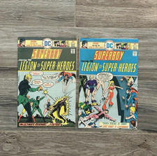 Superboy and The Legion of Super Heroes 211 212 DC, 1975