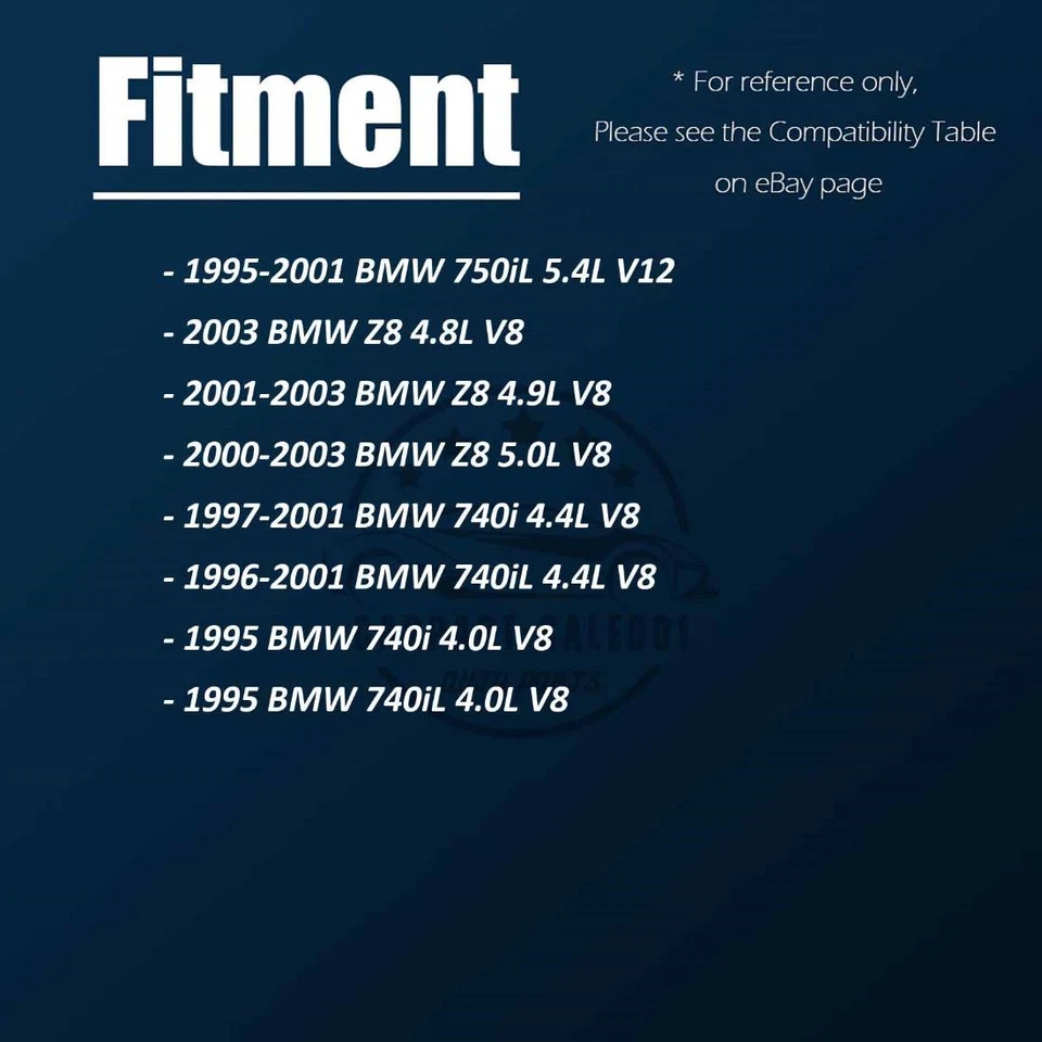 Barra estabilizadora delantera izquierda 2x para BMW Z8 2000 2001 2002 2003 5,0 L Foto 2 de 4