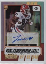 2021 Contenders Draft Picks Bowl Championship Ticket 9/10 Tre' McKitty Auto lz7