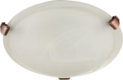 Antique Brass 2-Light Flush Mount - Artcraft Lighting Clip SP Model