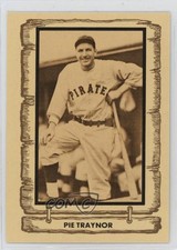 1981 Cramer Baseball Legends Series 2 Pie Traynor #36 HOF 0q3
