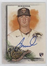 2022 Topps Allen & Ginter Full Size Auto Jose Miranda #FA-JM Auto 4e9