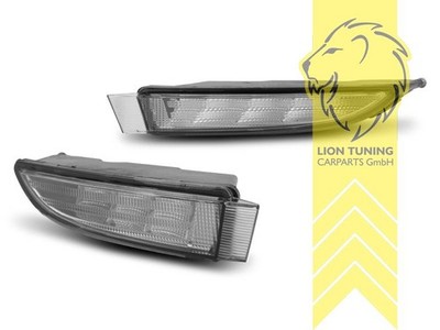 LED Frontblinker  für VW Scirocco 3 mit LED Tagfahrlicht chrom