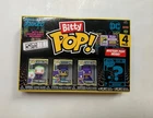 Funko Bitty Pop! DC 4-Pack Vinyl Figures Batman Joker Batgirl Shelf