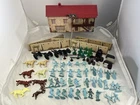 Vintage Marx Zorro Playset Figures and Accessories