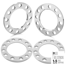 6x5.5 6x135 6x139.7 Universal Wheel Spacers, Fit for 6mm silver