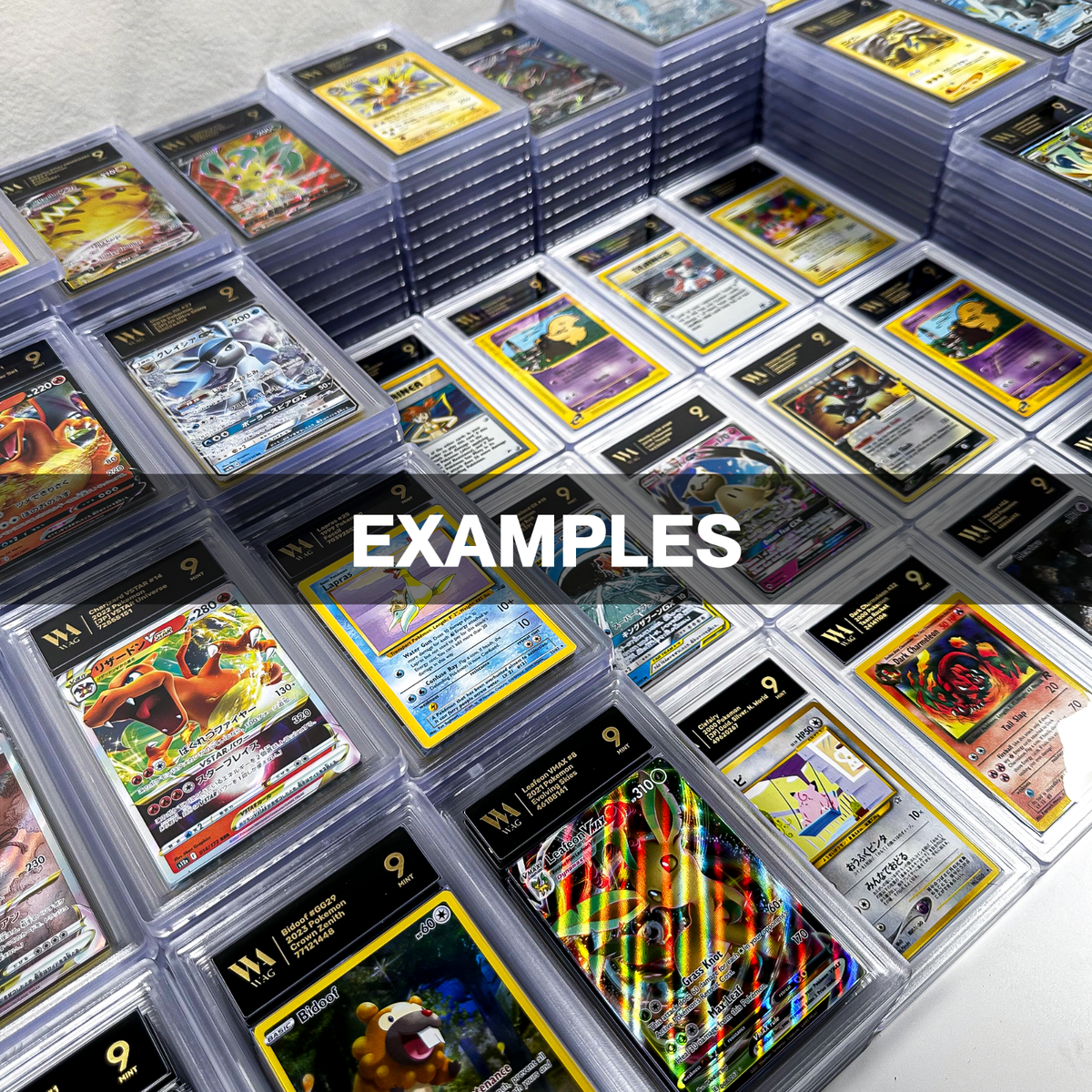 Lot of 25 Graded Pokemon Card Slabs - GRADE 9-10 ONLY Wholesale