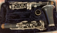 Musical Instrument, Clarinet, Conn, In Hard Case, Missing Mouth Piece, Music