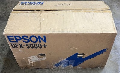Epson DFX-5000+ 9 Pin Wide Carriage Dot Matrix Printer - Built Heavy Duty Works