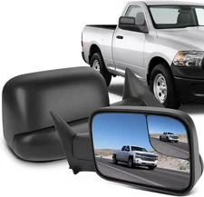 ECCPP Towing Mirrors Replacement fit for Dodge 16 x 10 x 15 inches, Black 