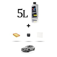 Set ÖLfilter Und 5L FüR Skoda Superb III (3V) 1.5 TSI 110Kw Von 2015
