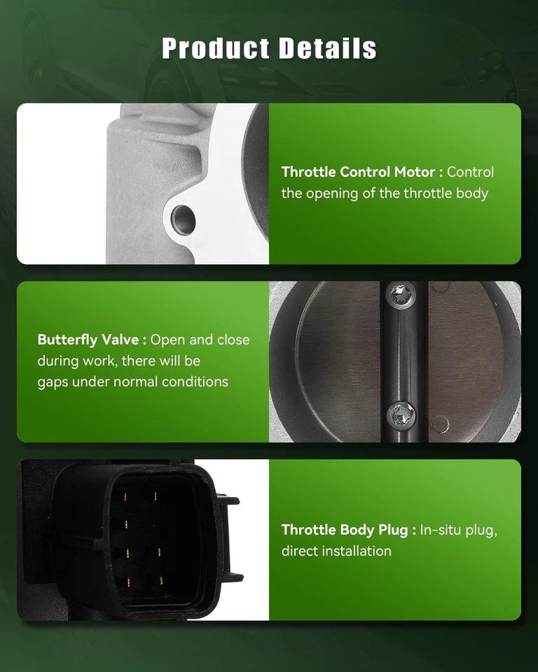 Carrocería del acelerador para Chevrolet Matiz 2015-2011 1,0 L 2011 Chevrolet Spark 1,2 L Foto 3 de 4