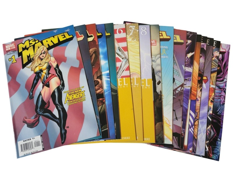 Ms. Marvel 1-18 (2006 2nd Series) Marvel Comic Book Lot VF/NM**LOOK**