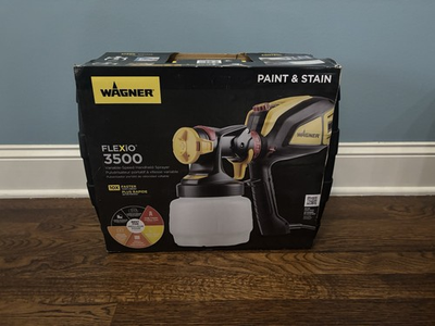 #ad Wagner Flexio 3500 Handheld HVLP Paint Sprayer $80.00