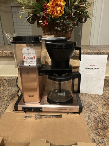 Moccamaster by Technivorm KBGV Select 10-Cup Coffee Maker Rose Gold SN12448