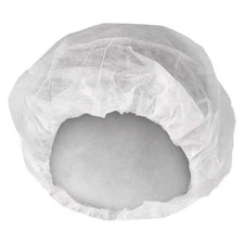 Kleenguard 36850 Bouffant Cap, Polypropylene, 21 In Dia., White, M, 1000 Pk