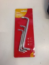 3 PIECE OFFSET SCREWDRIVER ST AMTECH TOOL SLOTTED CROSSPOINT RIGHT ANGLE CRANKED