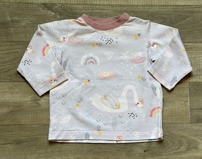 Schönes Langarmshirt in Gr. 74 - handmade
