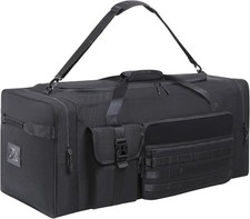 130L Extra Large 36" Heavy Duty Sports Gym and Travel Duffel Bag - Oversized ...