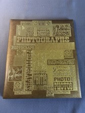 Vintage Hallmark Photo Album Gold