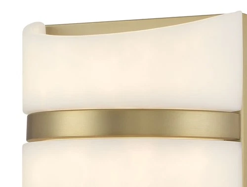 Minka Lavery 821-L Velaux 7" Tall LED Wall Sconce - Brass - Picture 5 of 5