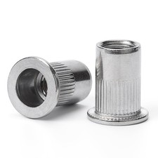 Vmuter 30 Pcs 3/8"-16 Rivet Nut, 304 Stainless Steel