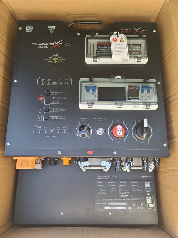 ozx corp complete plug and play solar system, 14.3kwh capability.