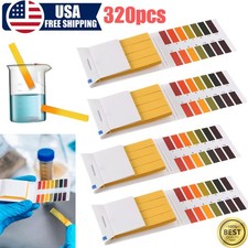 320PCS pH Indicator Test Strips 1-14 Laboratory Paper Litmus Tester Urine Saliva