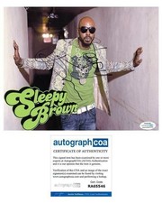Sleepy Brown Signed Autographed 8x10 Photo ACOA