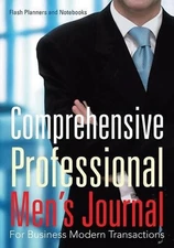 Comprehensive Professional Men's Journal For Business Modern Transactions by Fla