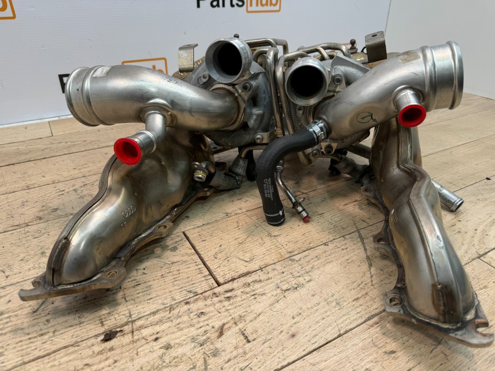 2013 BENTLEY CONTINENTAL GT 4.0L LEFT & RIGHT TURBOCHARGER SET 079145704F