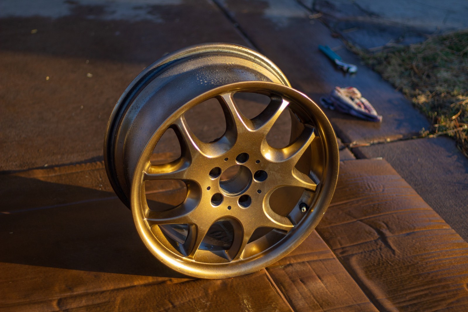 Brabus Monoblock V (Set of 4) 5x112, 8x17" - Bronze