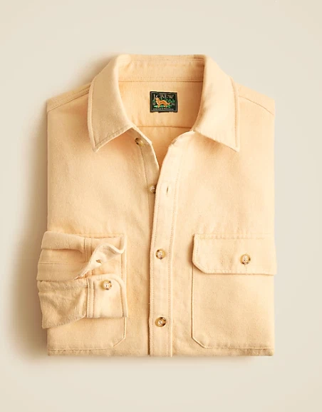 SALE! Jcrew Heavyweight chamois workshirt in Japanese cotton, 100% AUTHENTIC,New - Image 3 of 4