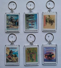 Key Chain--Winchester Keychain--Double Sided--Choice of Lot