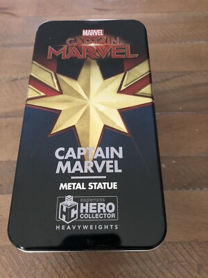 Marvel Eagle Moss Hero Collector Heavyweights Captain Marvel Metal Statue