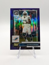 Xavien Howard 2022 Panini Donruss Optic Purple Holo SSP /50 #125 Dolphins